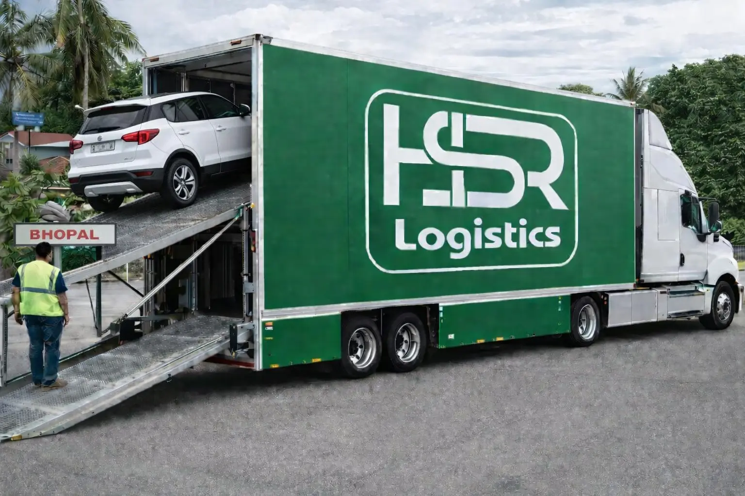 Car transport in Bhopal