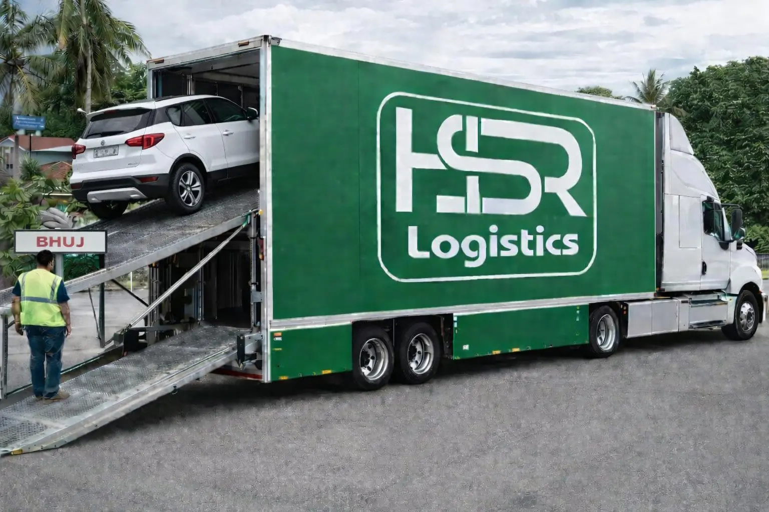 Car transport in Bhuj