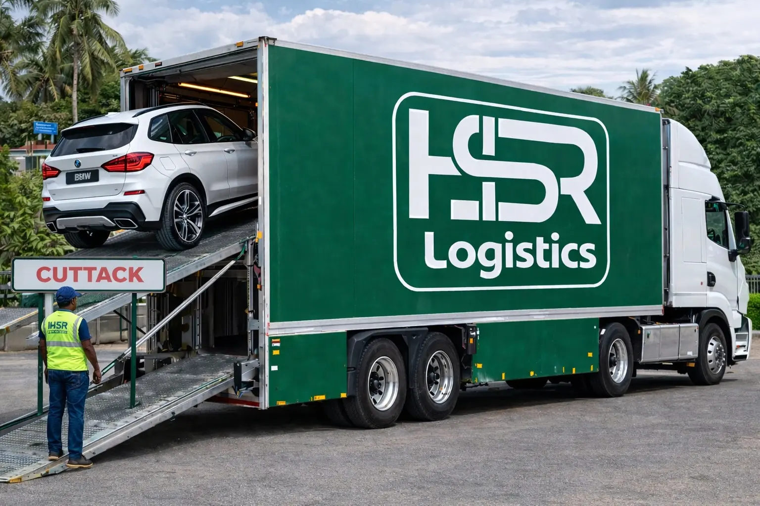 Car transport in Cuttack