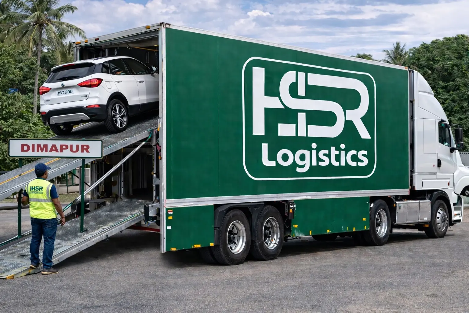 Car transport in Dimapur