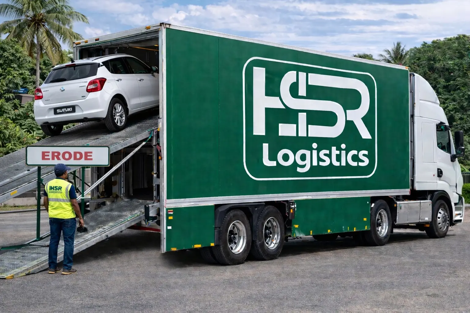 Car transport in Erode