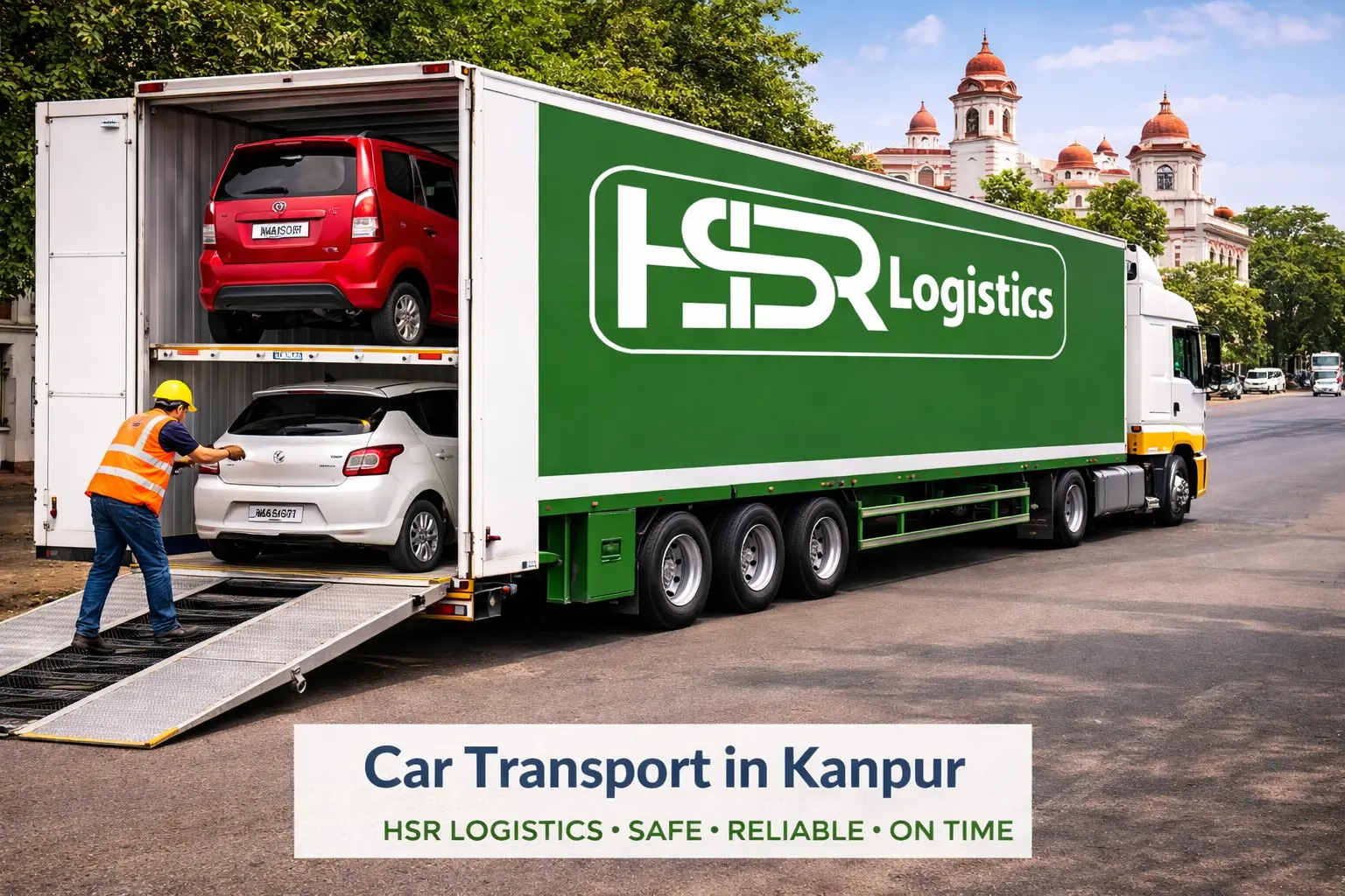 Car transport in Kanpur