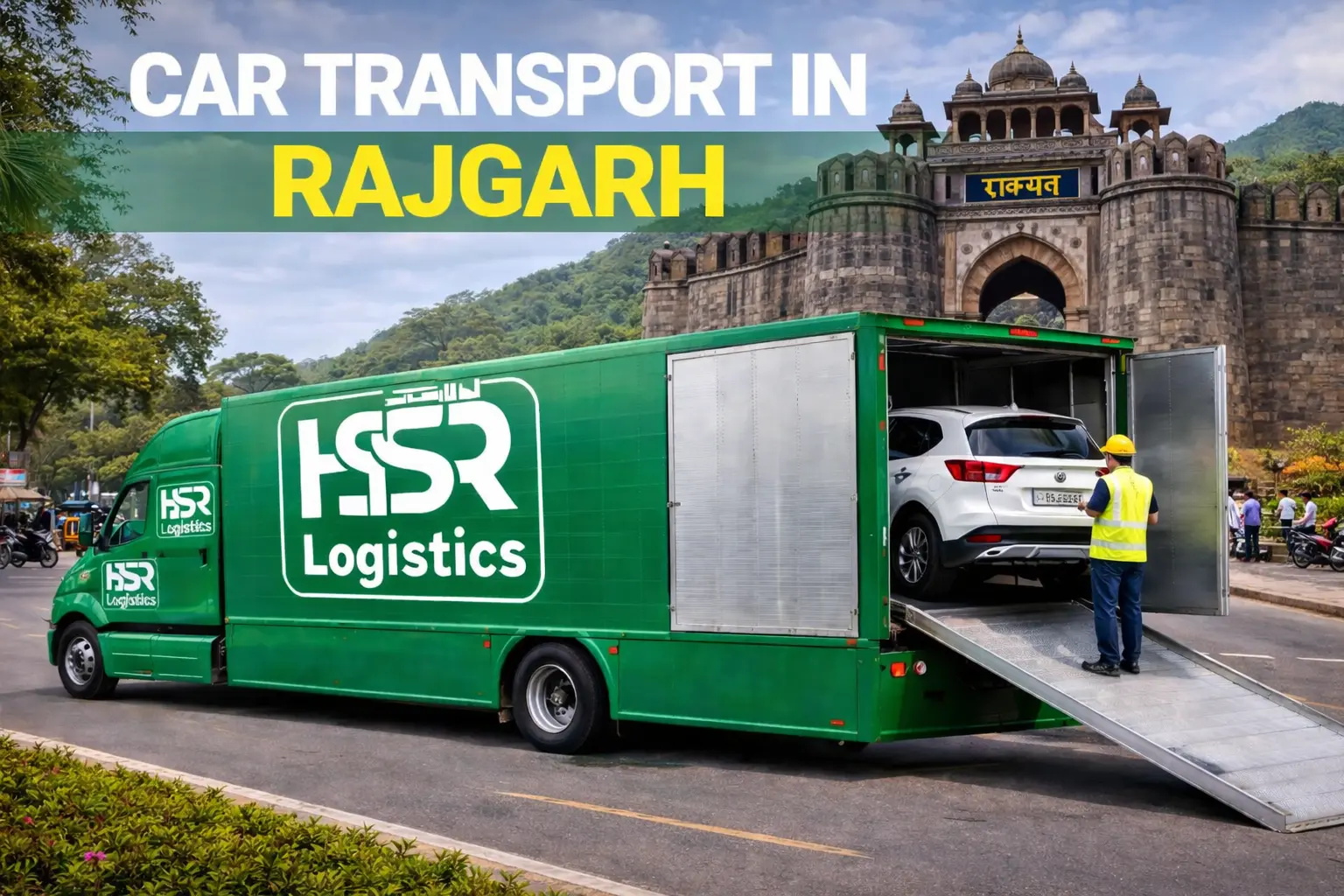 Car transport in Rajgarh