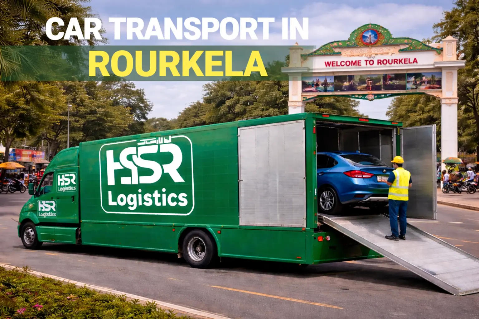 Car transport in Rourkela