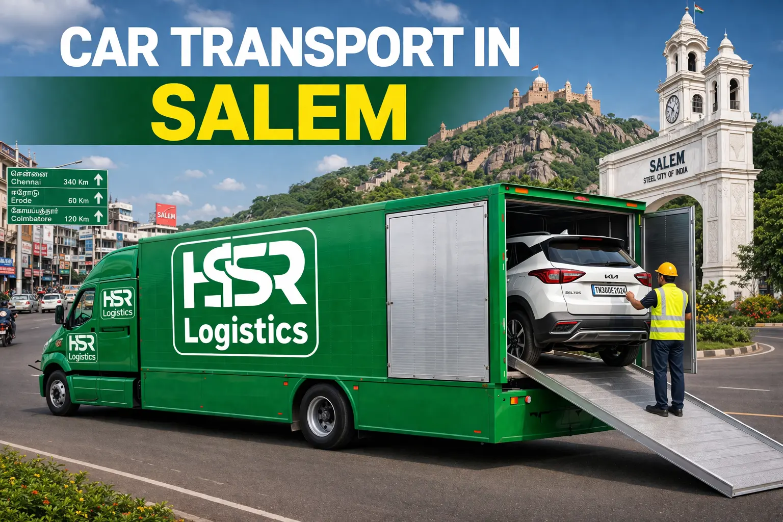 Car transport in Salem