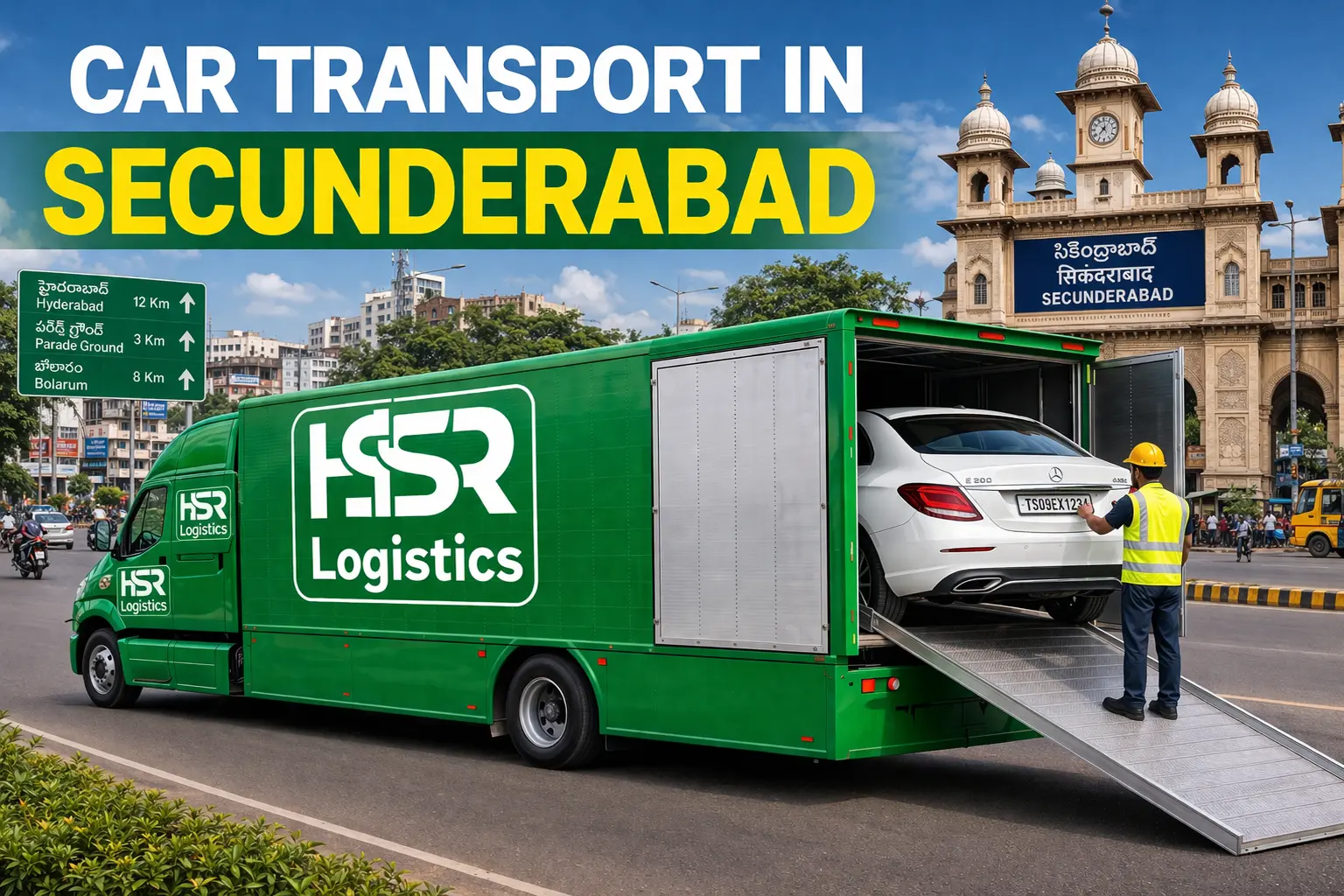 Car transport in Secunderabad