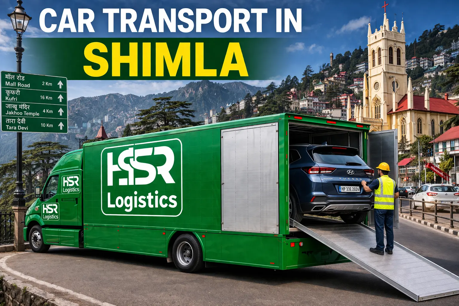 Car transport in Shimla
